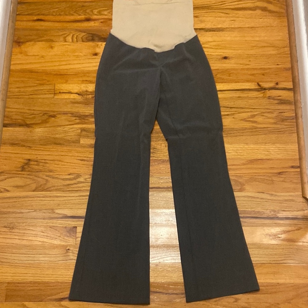 Motherhood Maternity Grey Boot Cut Dress Pants